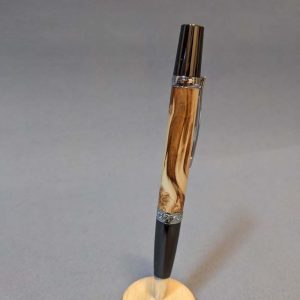 Stylo bille en racine de pommier